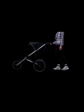 Załaduj obraz do przeglądarki galerii, Szelki rowerowe BOOKMAN Reflective Cross Belt czarny
