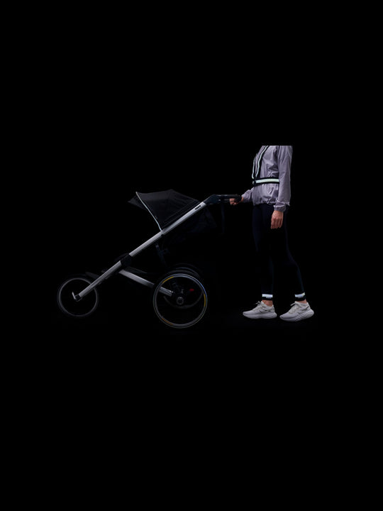Załaduj obraz do przeglądarki galerii, Szelki rowerowe BOOKMAN Reflective Cross Belt czarny
