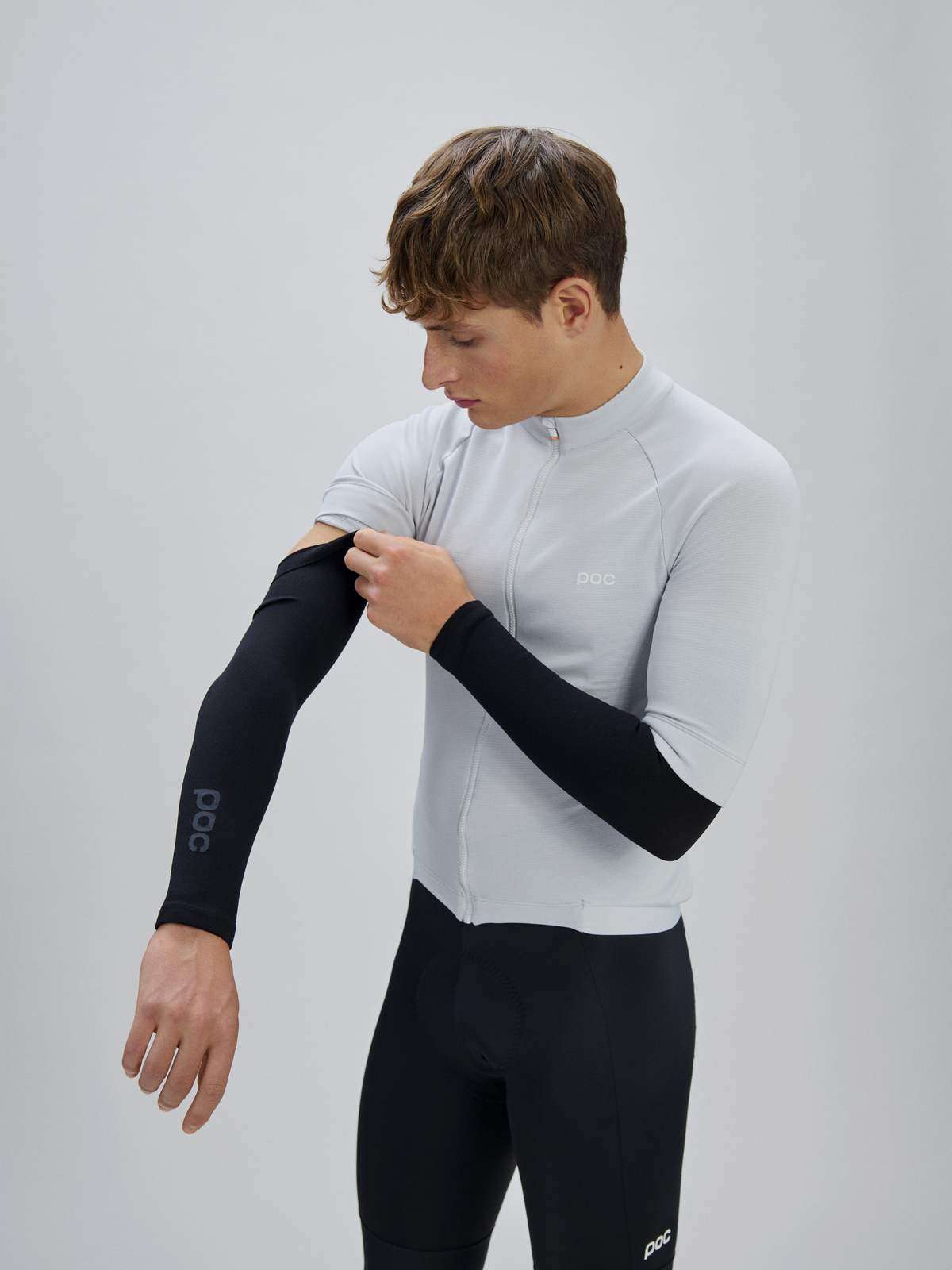 Rękawki rowerowe POC Cadence Arm Warmer - Ur. Black
