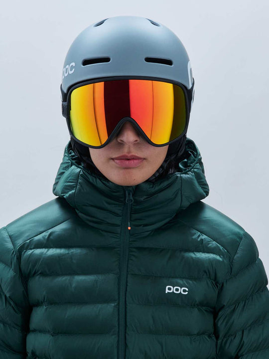 Załaduj obraz do przeglądarki galerii, Gogle narciarskie POC Vitrea - Granite Grey/Partly Sunny Orange
