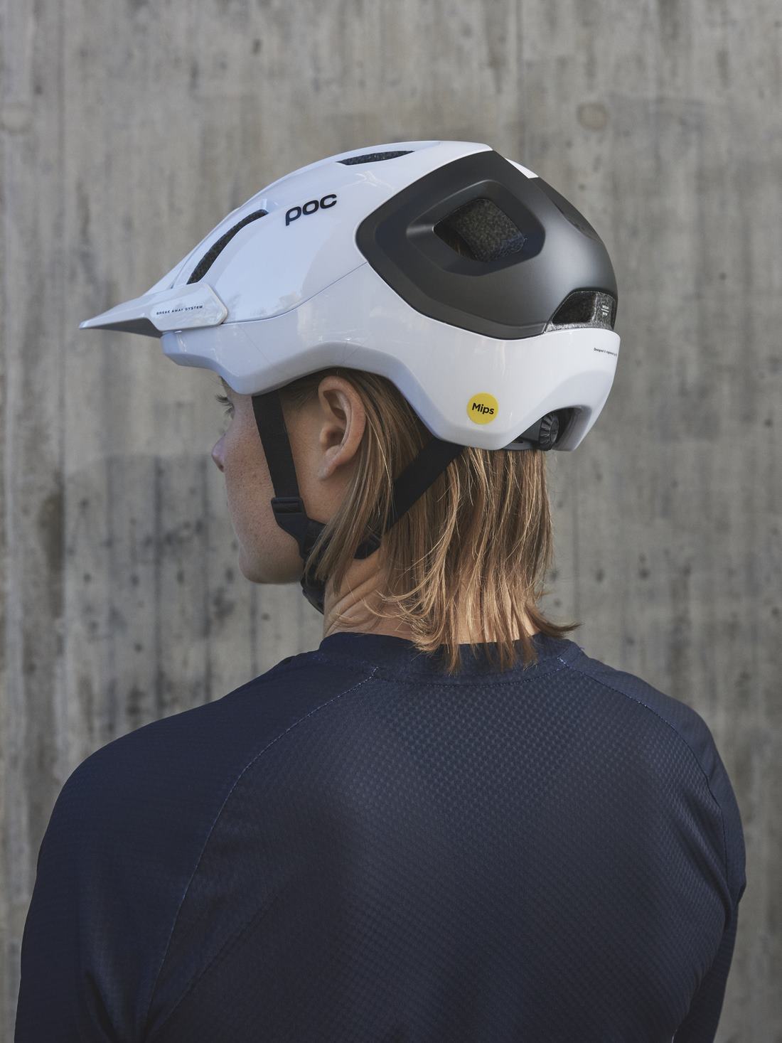 Kask rowerowy POC AXION RACE MIPS - Hydr. White/Ur. Black Matt