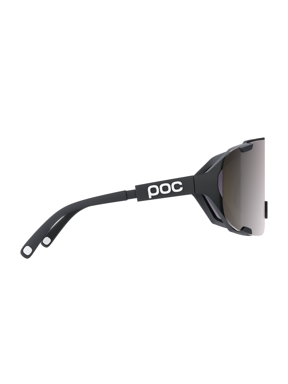 Okulary rowerowe POC Devour Mid - Uranium Black/Clarity Road/Sunny Silver