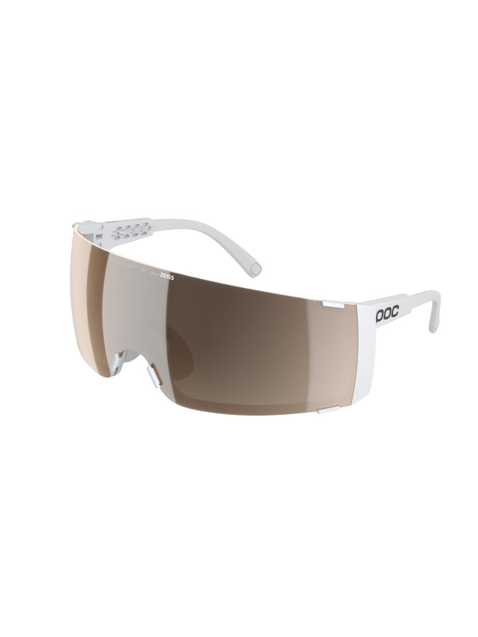 Okulary rowerowe POC Propel - Hyd. White/Clarity Trail /Partly Sunny Silver