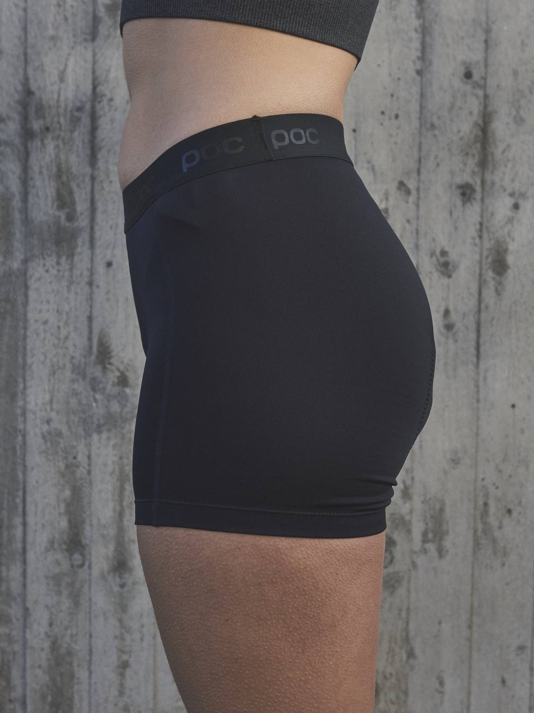 Bokserki rowerowe POC W's Re-cycle Boxer - Ur. Black