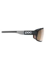 Załaduj obraz do przeglądarki galerii, Okulary rowerowe POC Crave Wide Fit - Ur. Black Translucent/Grey | Clarity Trail/Partly Sunny Silver Cat 2
