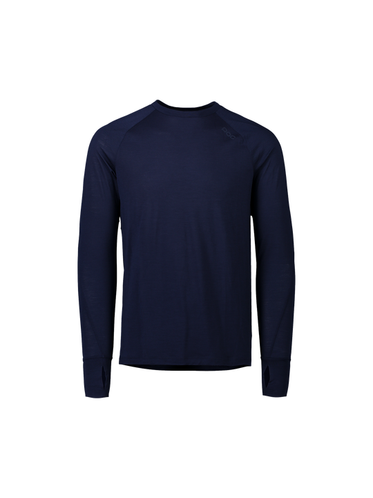 Załaduj obraz do przeglądarki galerii, Koszulka męska POC M’S LIGHT MERINO Jersey LS - Turmaline Navy - poc warszawa
