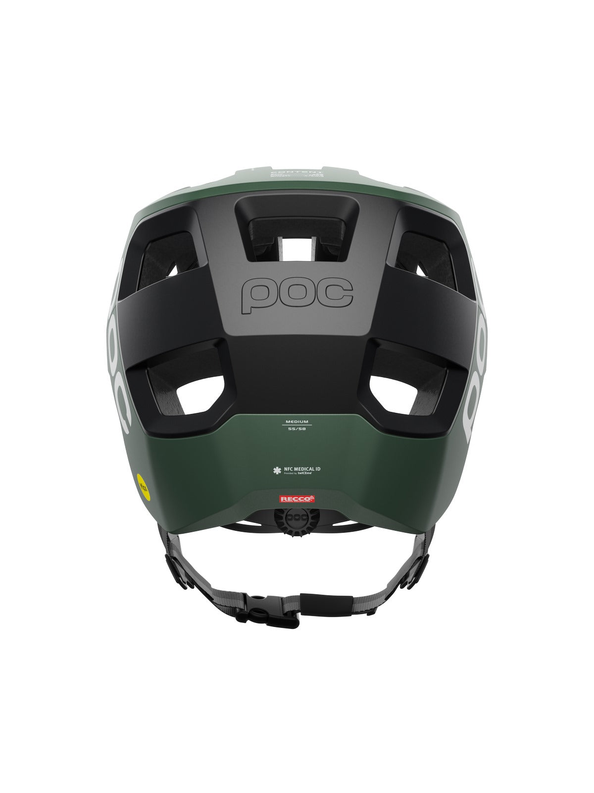 Kask rowerowy POC KORTAL RACE MIPS - Epid. Green/Ur. Black Metallic/Matt