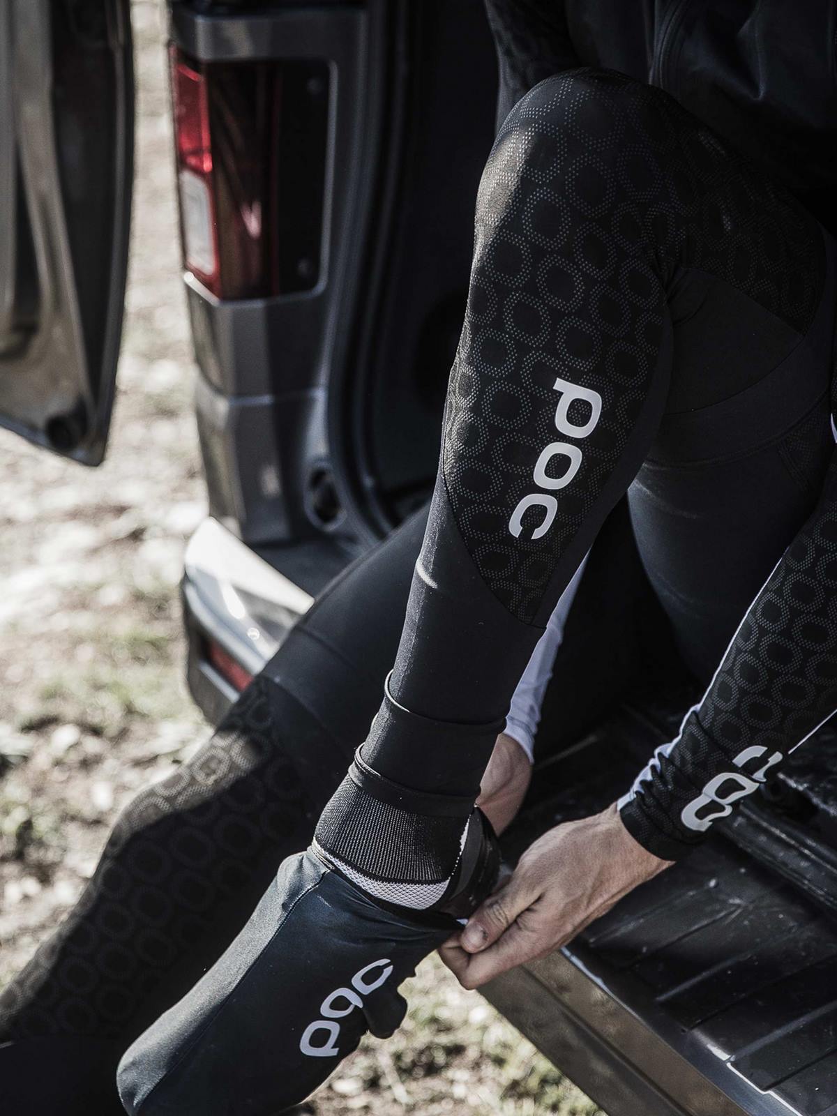 Rękawy rowerowe POC AVIP CERAM - Ur. Black