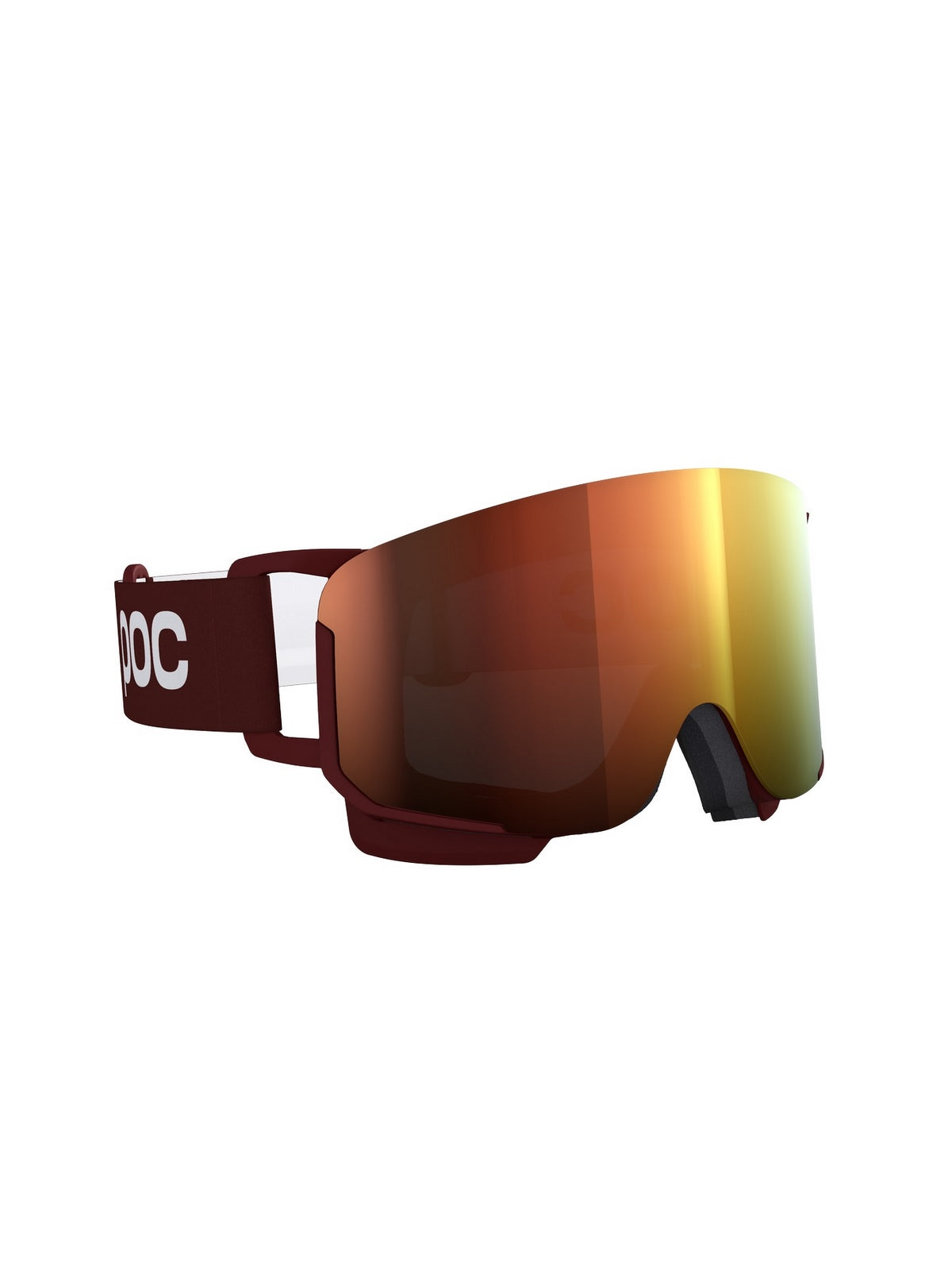 Gogle narciarskie POC Nexal Mid Clarity - Garnet Red/Spektris Orange Cat 2