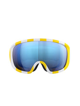 Załaduj obraz do przeglądarki galerii, Gogle narciarskie POC Fovea Wide Fit - Jaune/Blanc/Partly Sunny Blue
