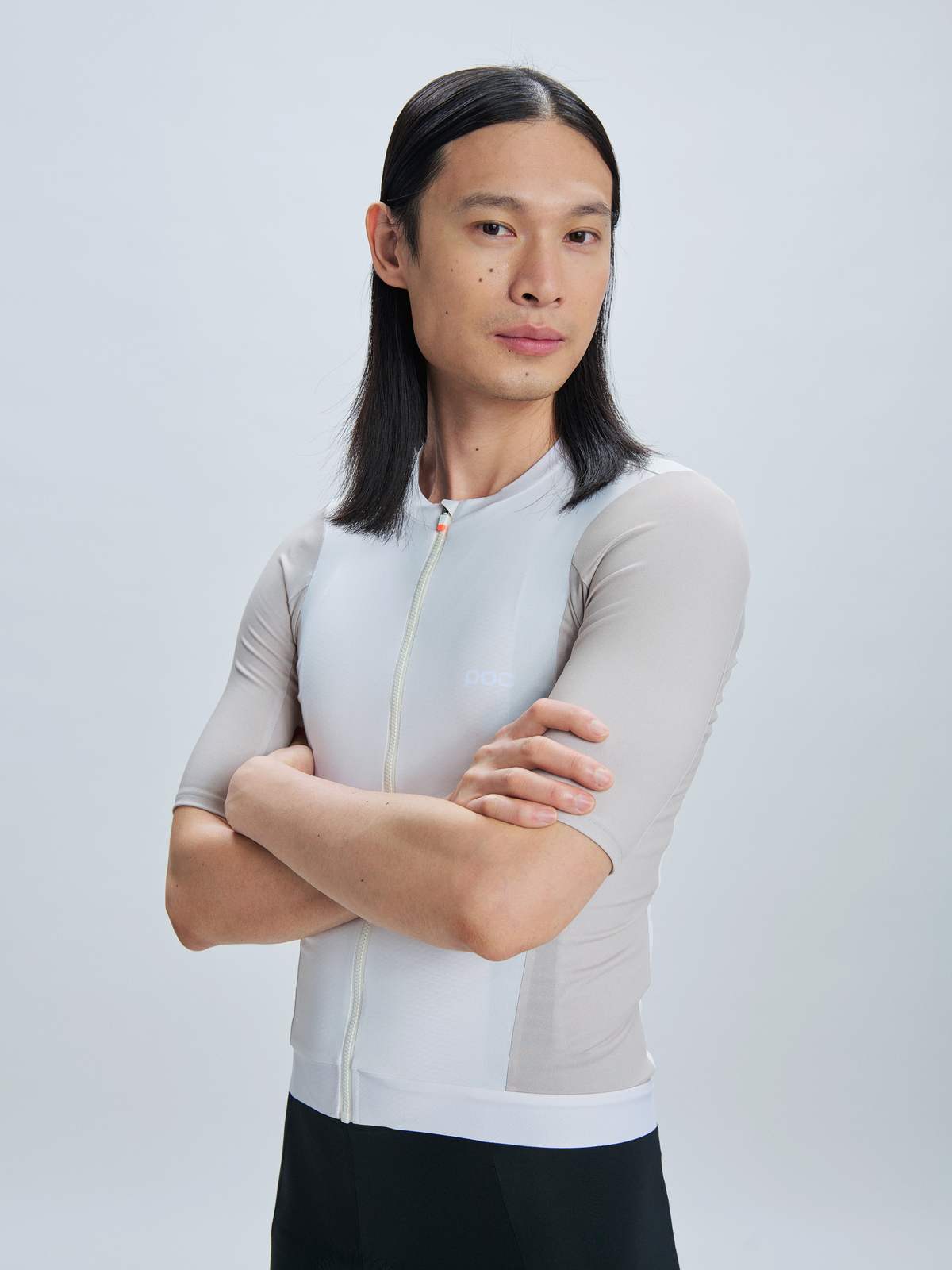 Koszulka rowerowa POC M´s Cadence Jersey - Okenite Off-White