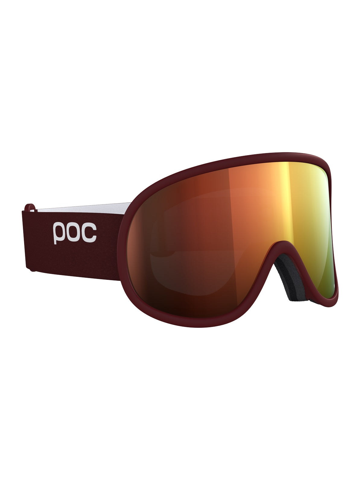 Gogle narciarskie POC Retina Big Clarity - Garnet Red/Spektris Orange Cat 2