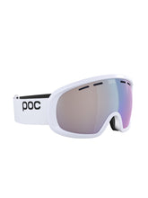 Załaduj obraz do przeglądarki galerii, Gogle narciarskie POC Fovea Mid Clarity Photochromic - Hyd. White/Clarity Photochromic Light Pink/Sky Blue Cat 1-3
