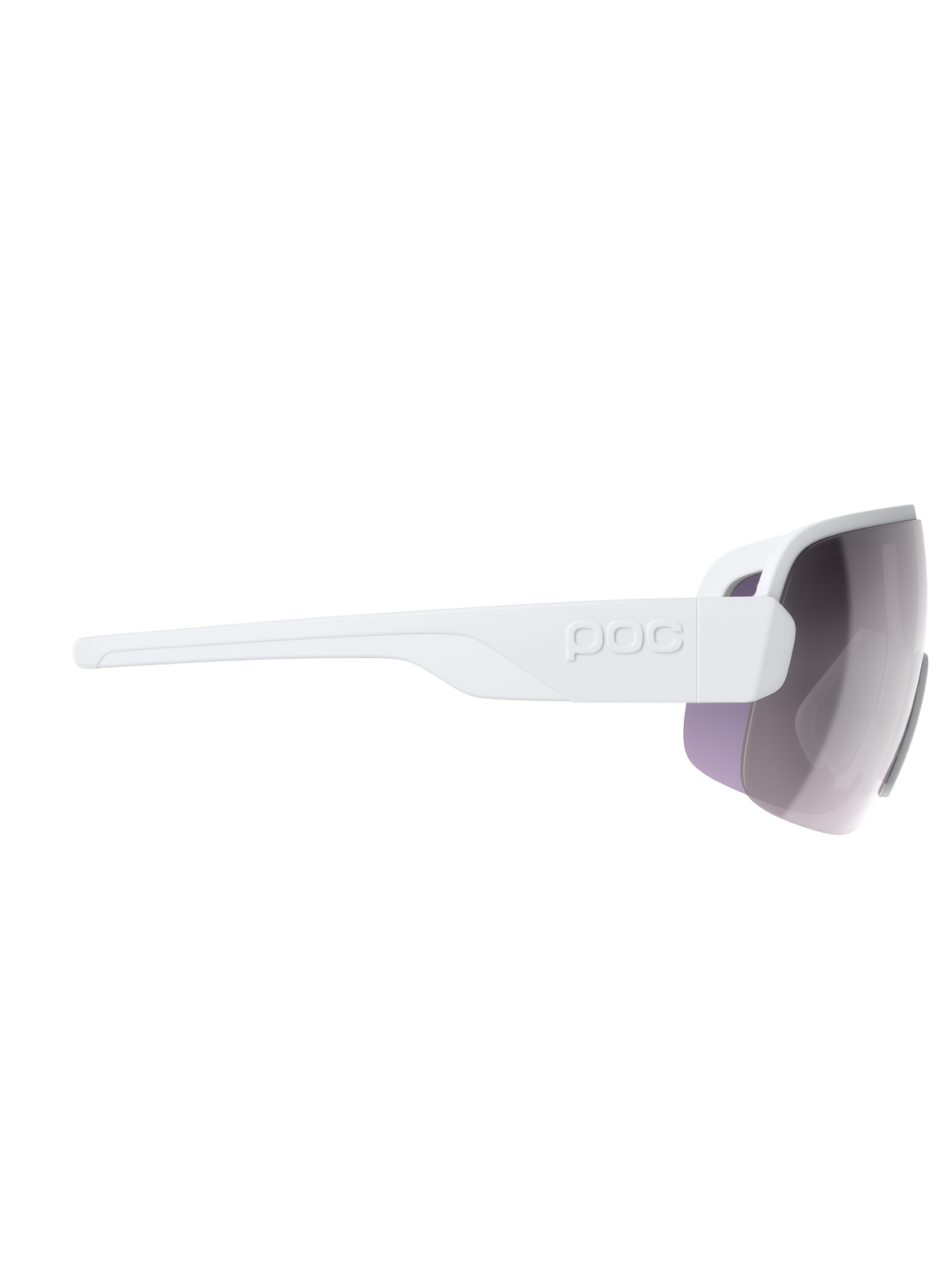 Okulary POC AIM - Hydr. White - Clarity ROAD Violet/Silver Mirror Cat 3