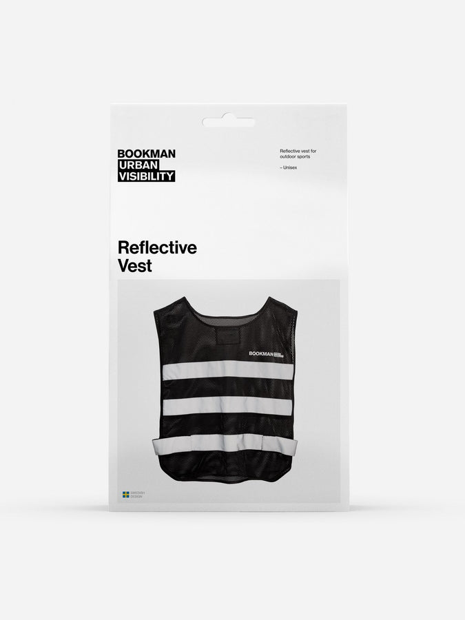 Kamizelka rowerowa BOOKMAN Reflective Vest czarny