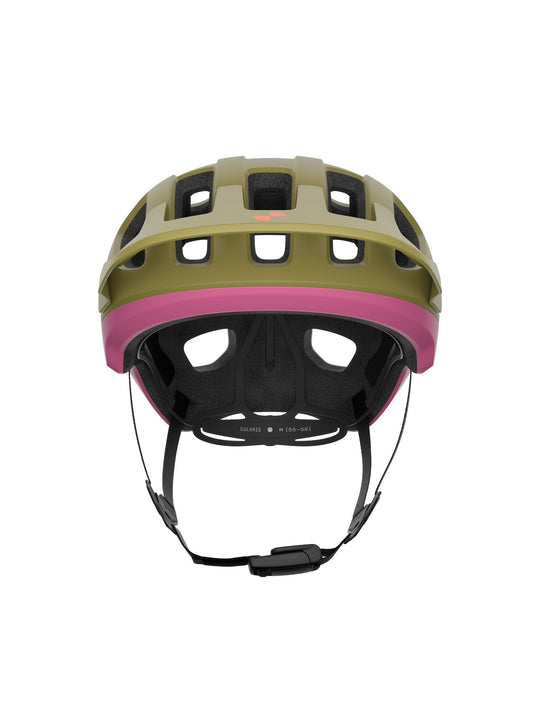Załaduj obraz do przeglądarki galerii, Kask rowerowy POC Cularis - Oliv. Green Matt/Thulite Pink Matt
