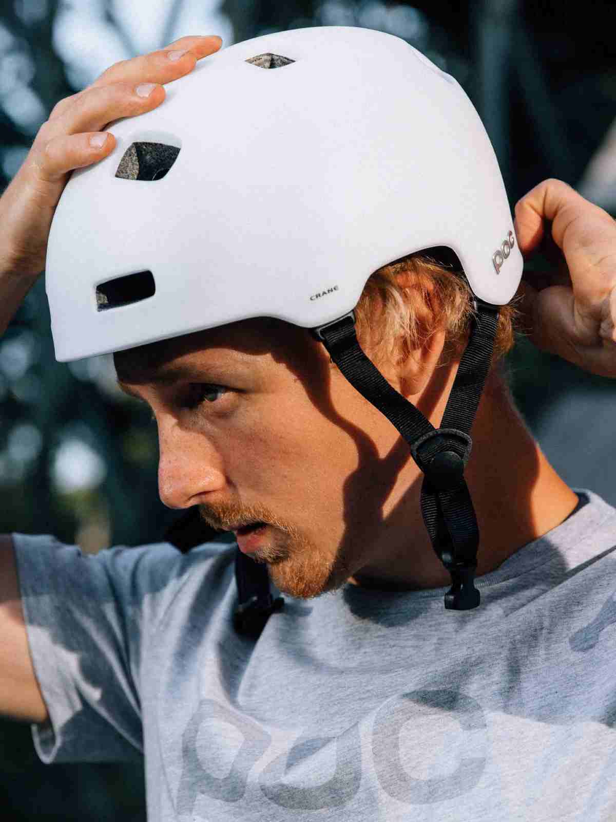 Kask rowerowy POC CRANE MIPS - Matt White