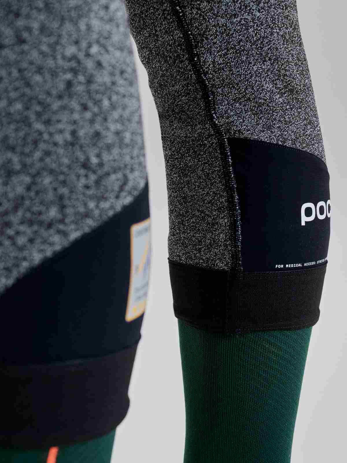 Legginsy męskie POC M's Layer Cut Resistant Tights - Uranium Black