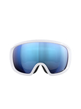 Załaduj obraz do przeglądarki galerii, Gogle narciarskie POC Fovea Wide Fit - Hyd. White/Pt. Sunny Blue
