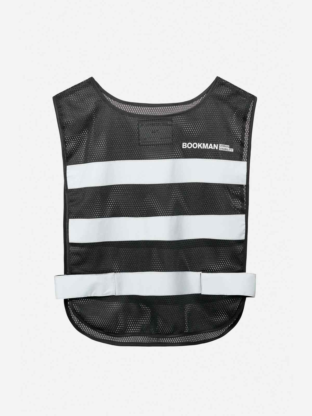 Kamizelka rowerowa BOOKMAN Reflective Vest czarny