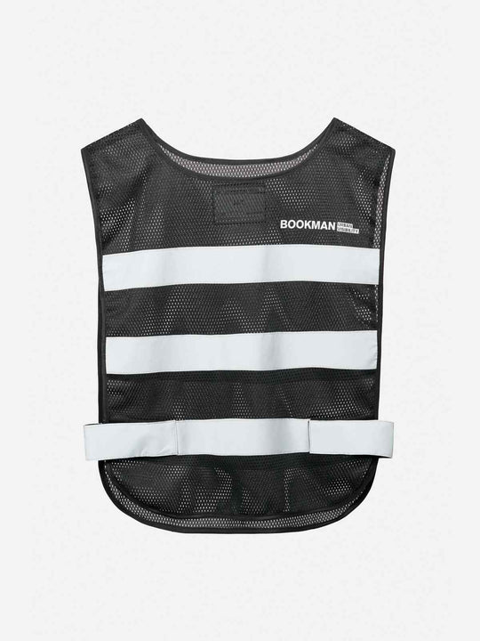 Załaduj obraz do przeglądarki galerii, Kamizelka rowerowa BOOKMAN Reflective Vest czarny
