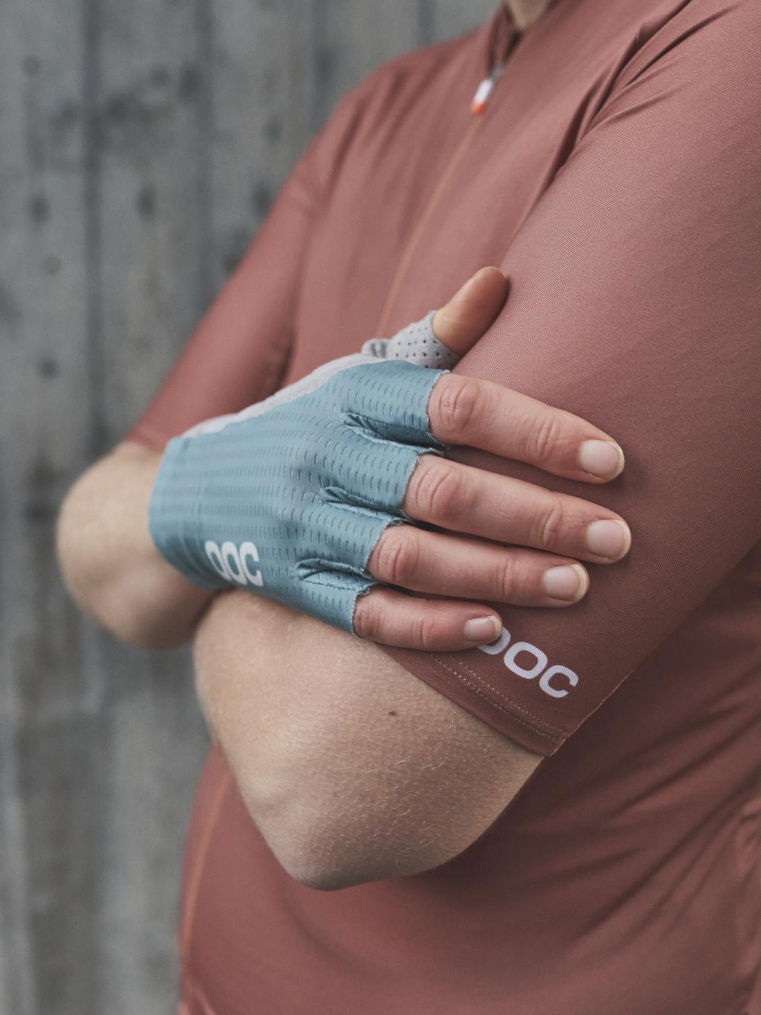 Rękawice rowerowe POC AGILE Short Glove - Lt Dioptase Blue