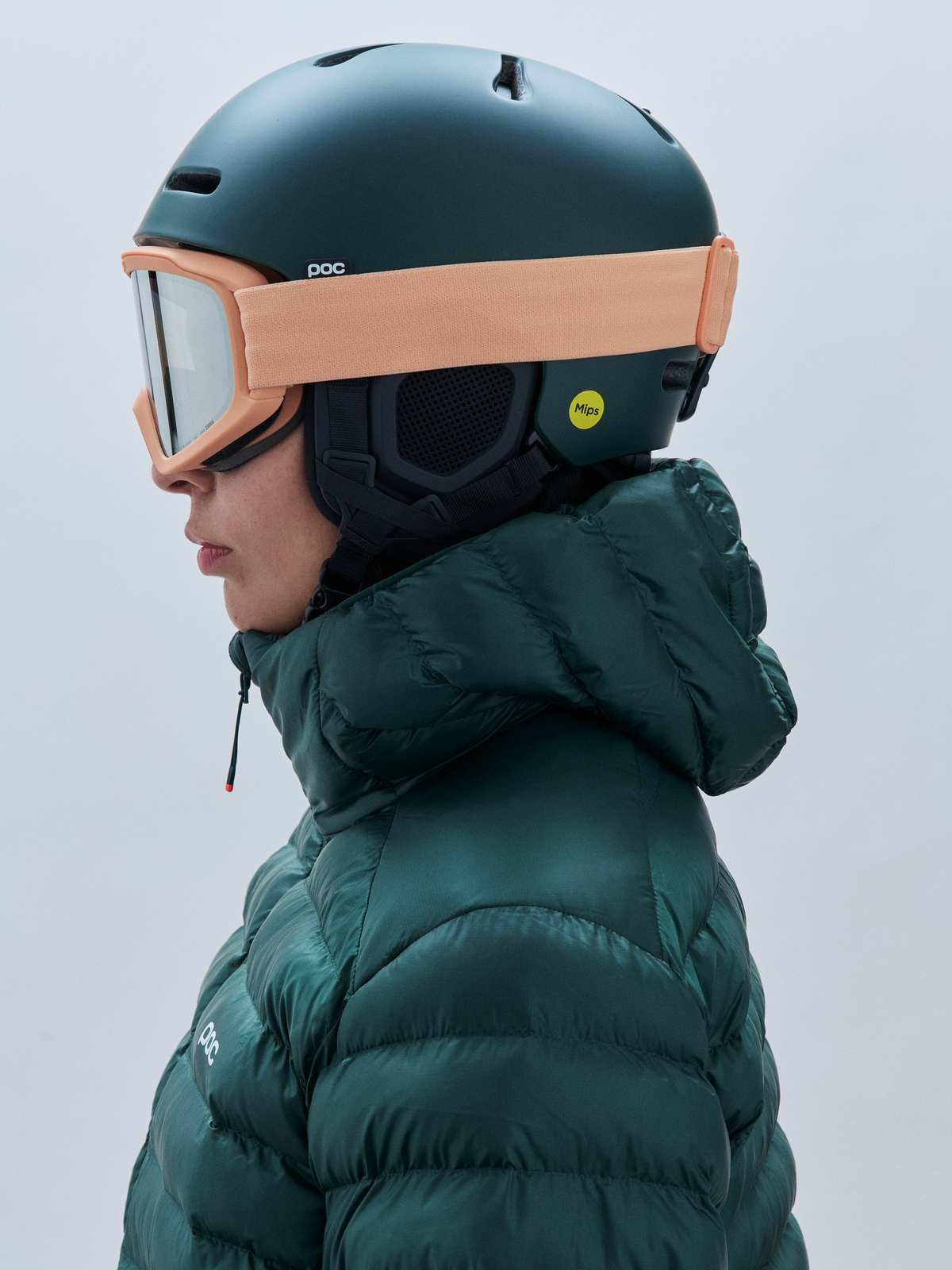 Kask narciarski POC Fornix MIPS - Pargasite Green Matt