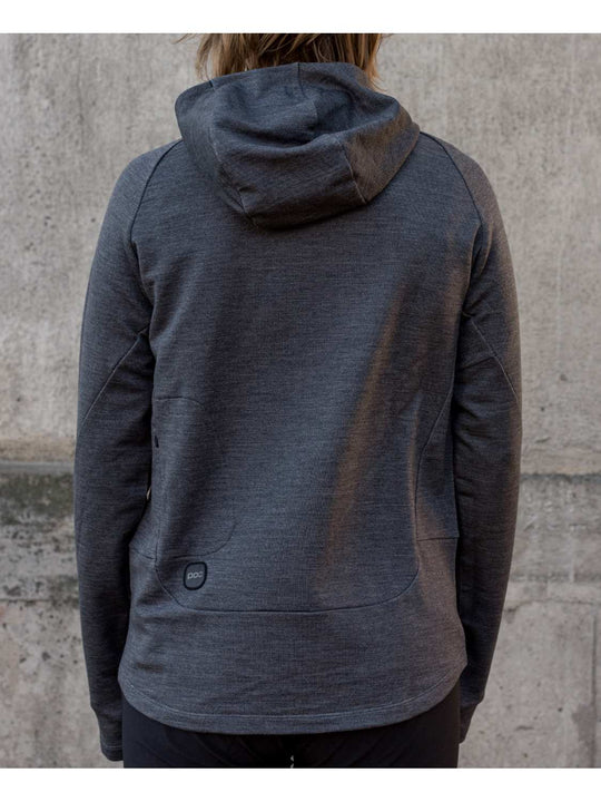Załaduj obraz do przeglądarki galerii, Bluza damska POC W’S MERINO HOOD - Sylv. Grey Melange - poc warszawa
