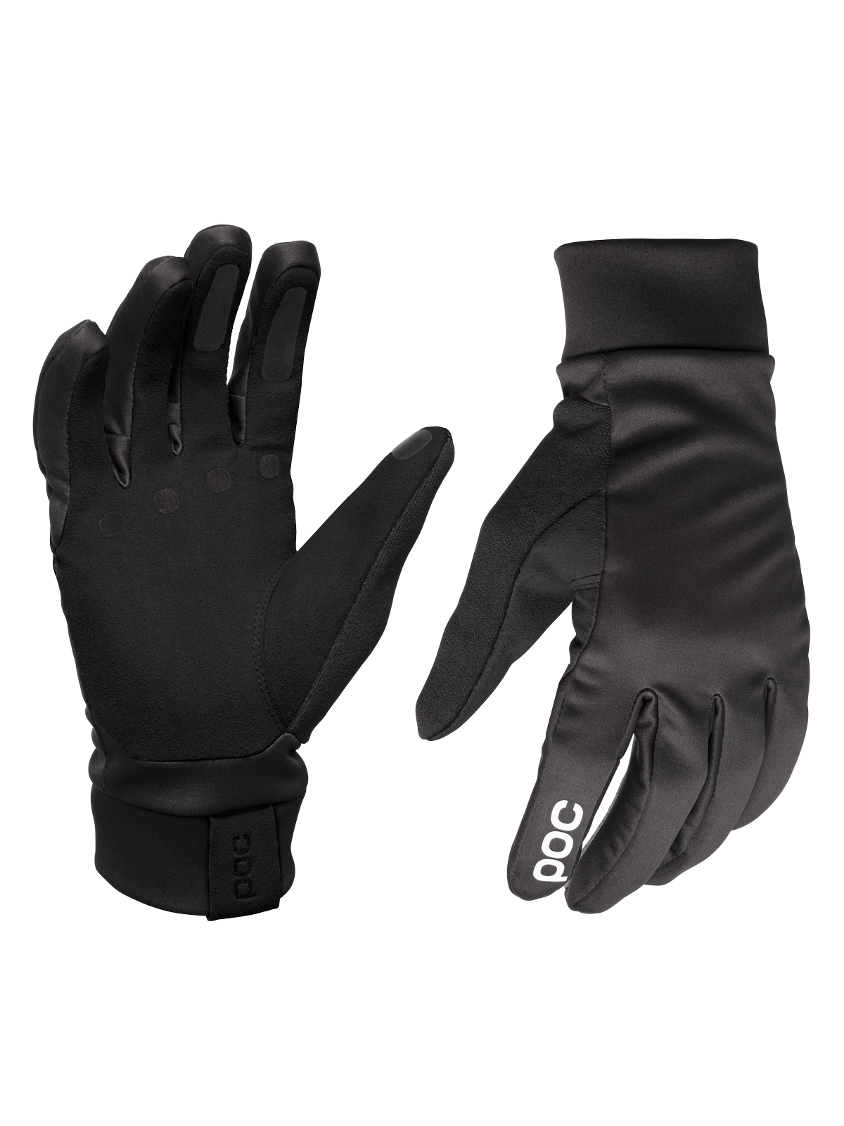 Rękawice rowerowe POC ESSENTIAL ROAD SOFTSHELL - Ur. Black