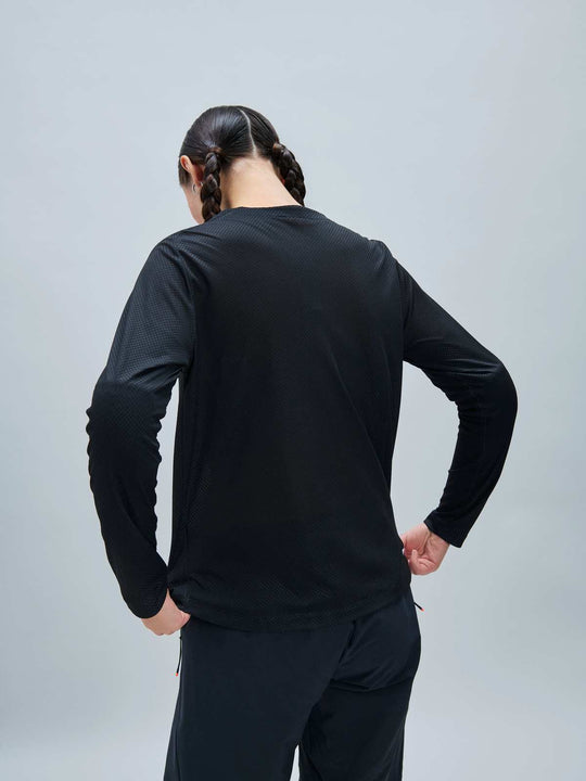 Załaduj obraz do przeglądarki galerii, Koszulka rowerowa POC W's Motion Air L/S Jersey - Ur. Black
