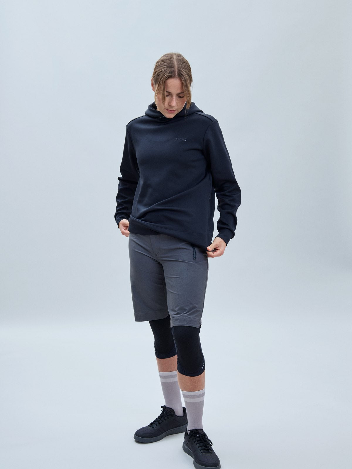 Bluza damska z kapturem POC W's Poise Hoodie - Ur. Black