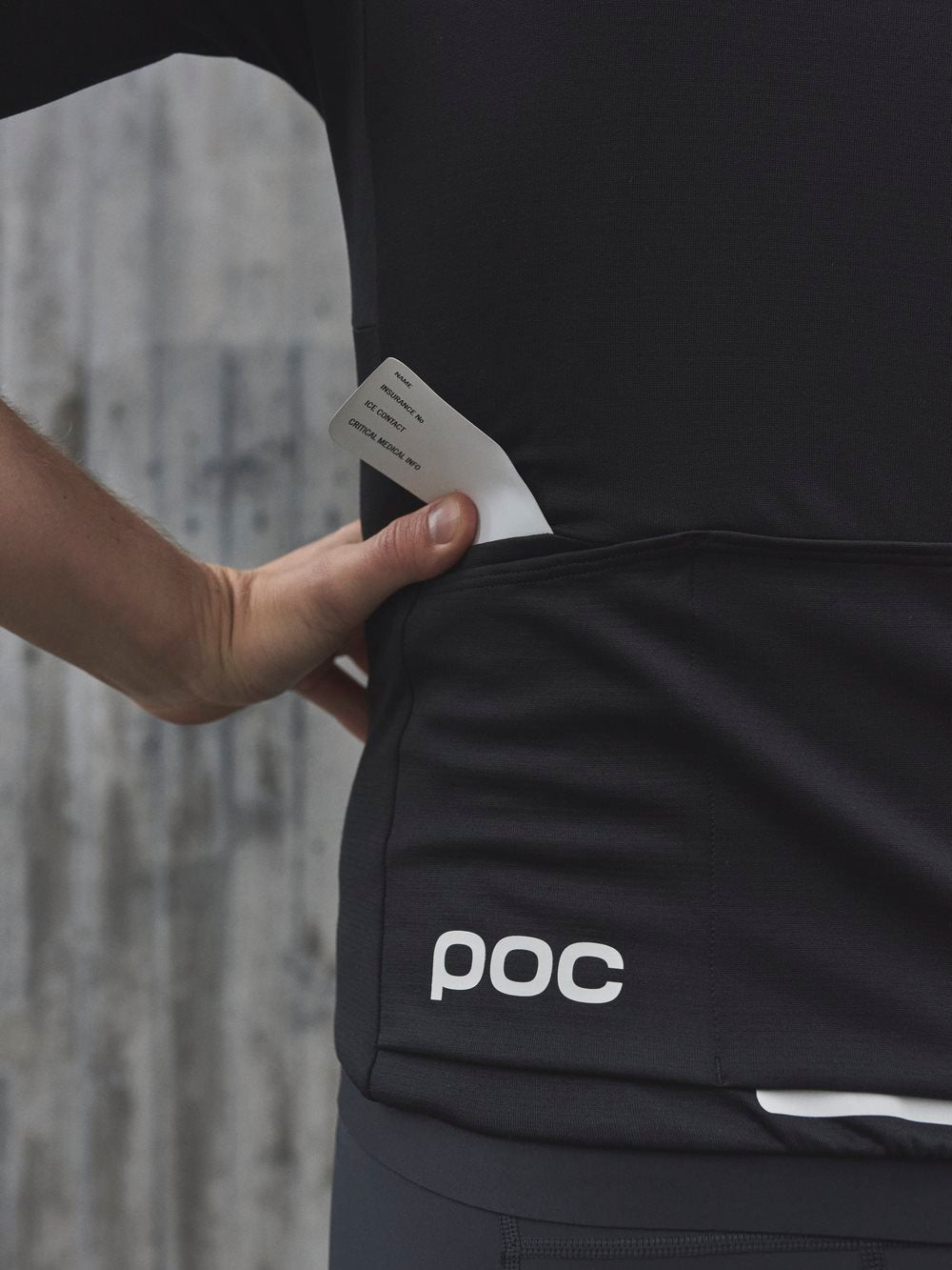Koszulka rowerowa POC MUSE Jersey - Ur. Black