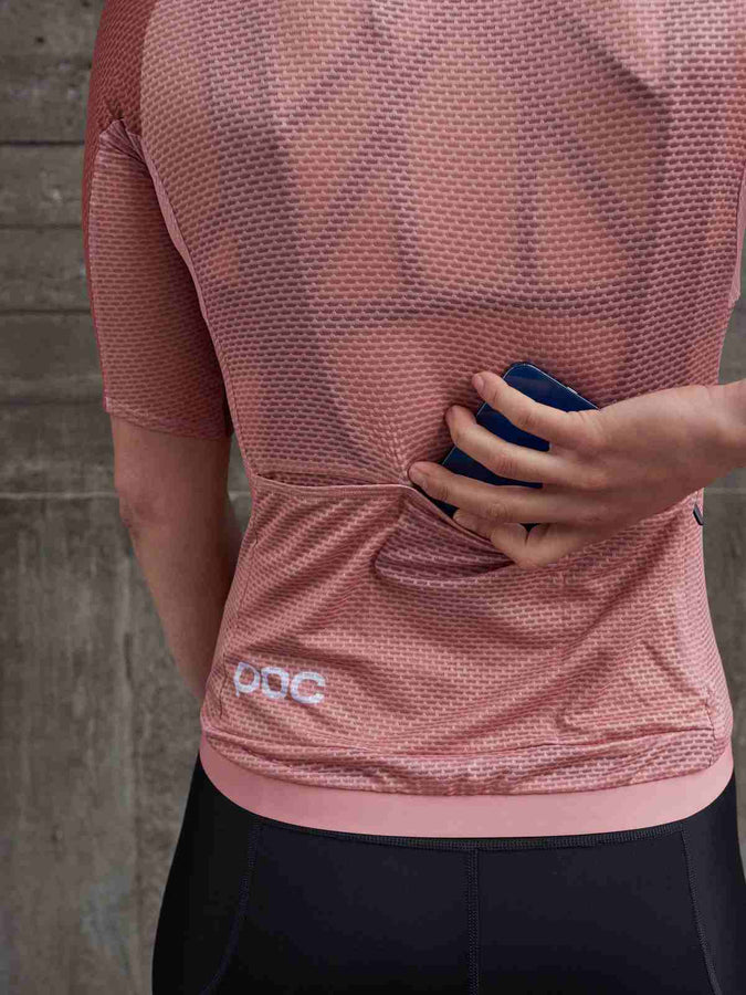 Koszulka rowerowa POC W’s AIR Jersey - Rock Salt/Himalayan Salt - poc warszawa