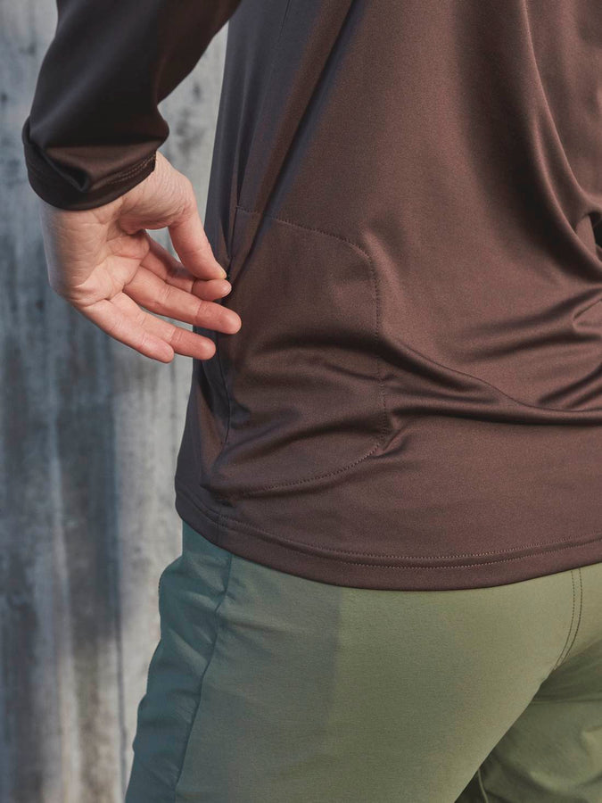Koszulka rowerowa POC W'S REFORM ENDURO - Axinite Brown