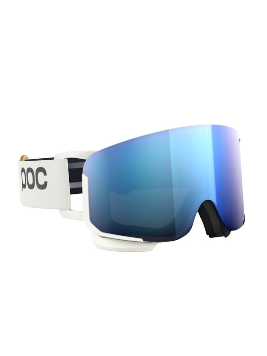 Załaduj obraz do przeglądarki galerii, Gogle narciarskie POC Nexal Wide Fit - Bleu/Blanc/Partly Sunny Blue
