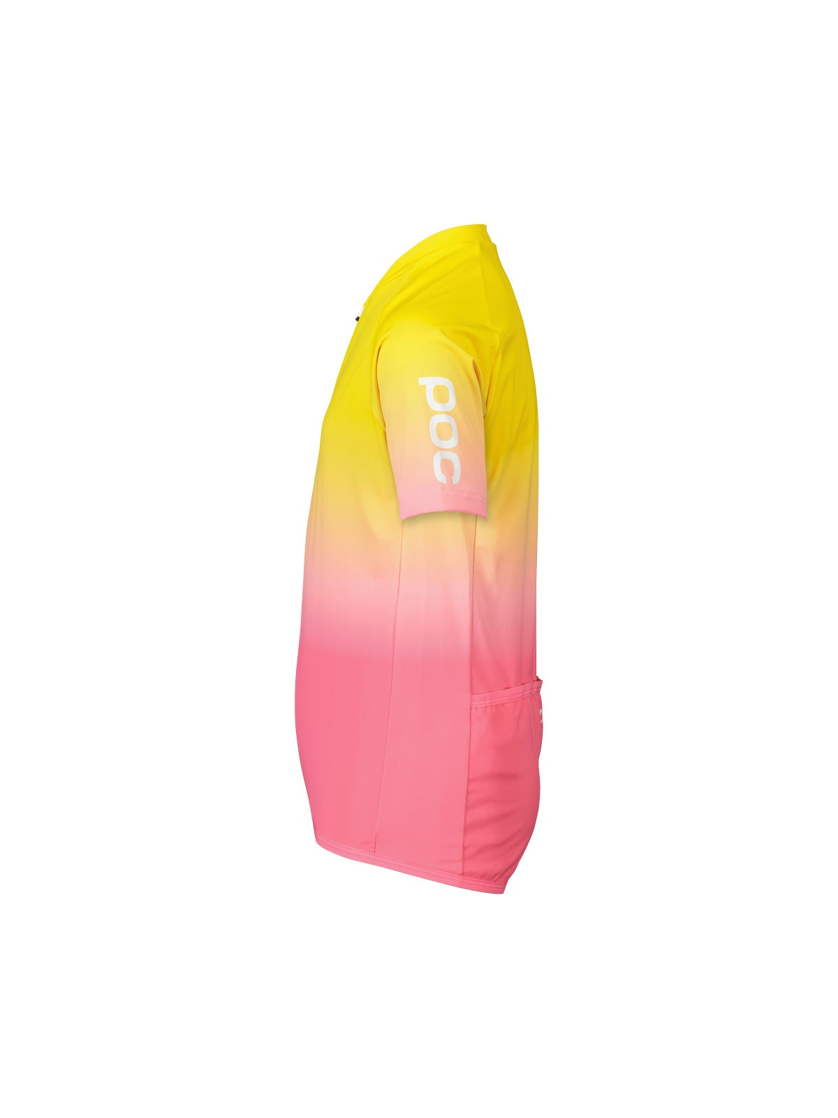 Koszulka rowerowa POC Y's XC Jersey - Gradient Avent. Yellow/Actnium Pink