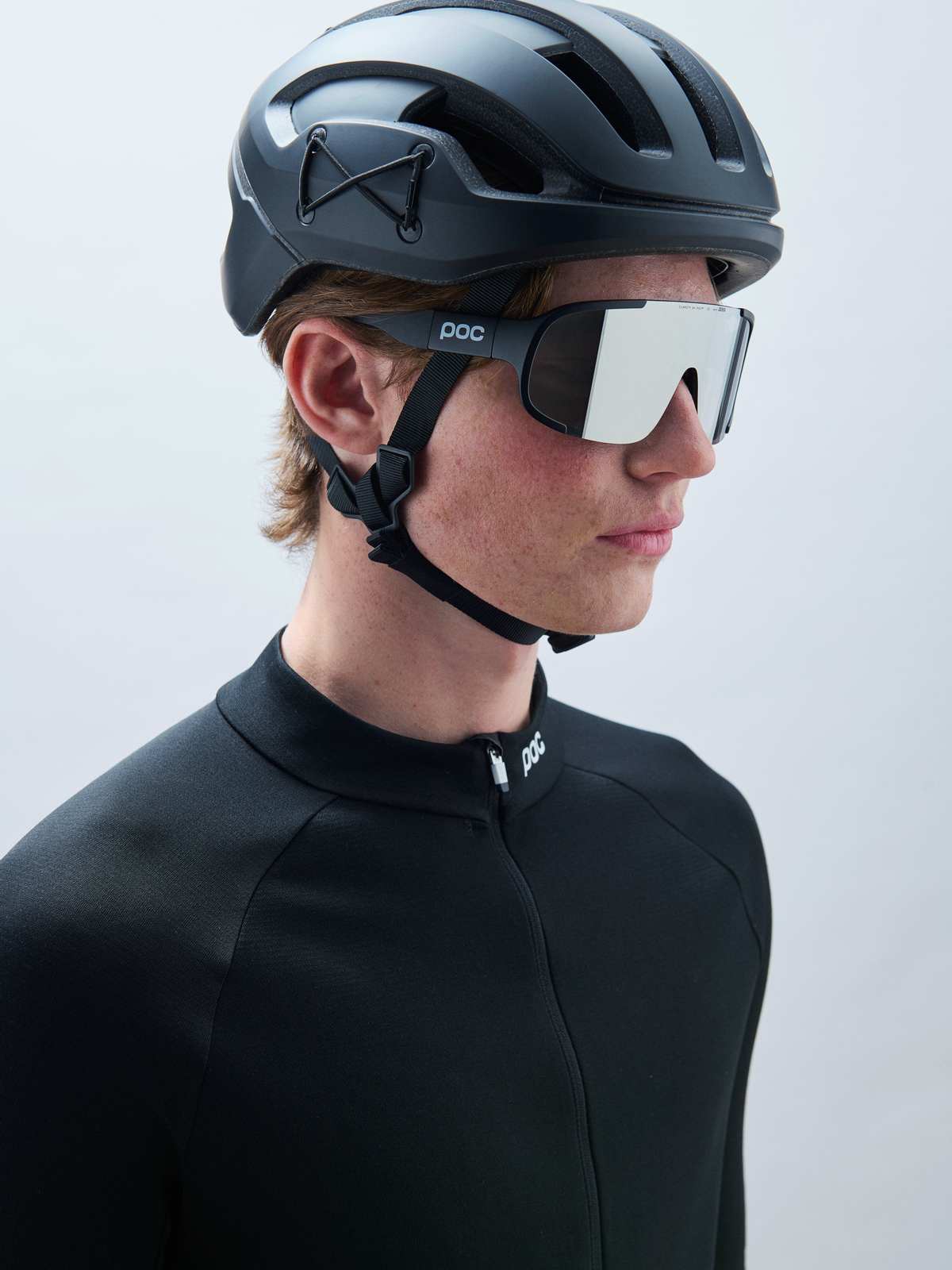 Okulary rowerowe POC Aspire - Ur. Black/Clarity Road/Sunny Silver