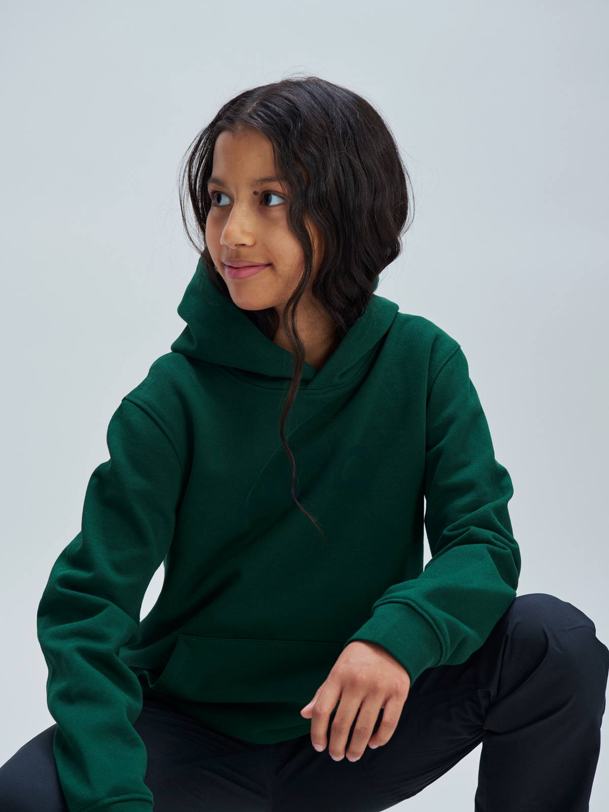 Bluza POC Hood Jr - Parg. Green