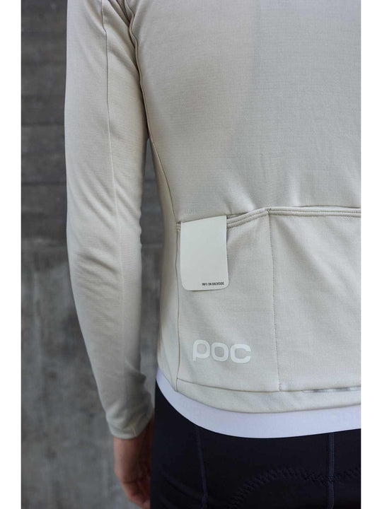 Załaduj obraz do przeglądarki galerii, Bluza rowerowa POC M&#39;s Thermal Lite LS Jersey - Light Sandstone Beige
