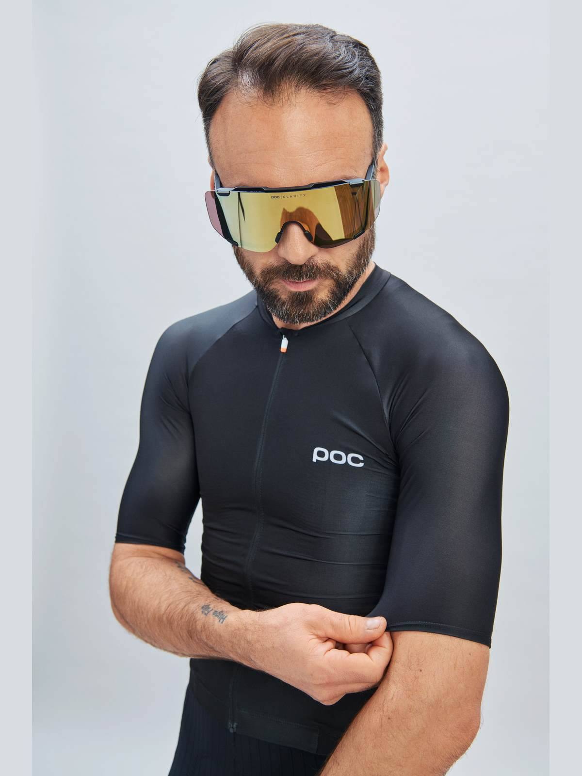 Koszulka rowerowa POC M's PRISTINE Jersey - Ur. Black