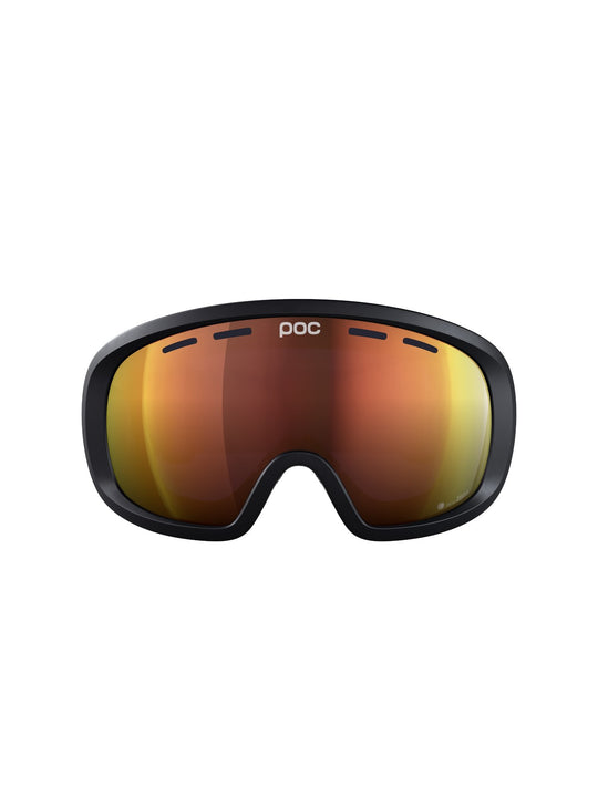 Załaduj obraz do przeglądarki galerii, Gogle narciarskie POC Fovea Mid - Ur. Black|Pt. Sunny Orange Cat 2
