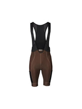 Załaduj obraz do przeglądarki galerii, Spodenki rowerowe POC Rove Cargo VPDs Bib Shorts - Axinite Brown
