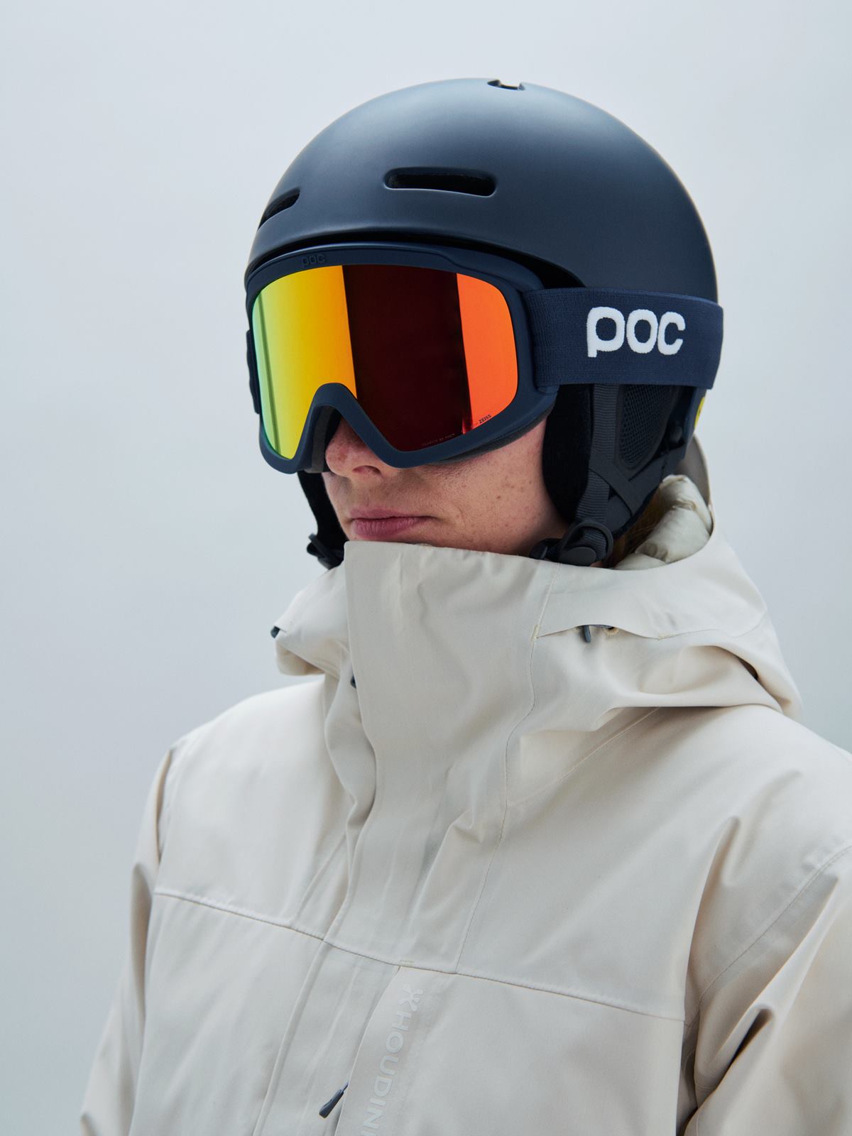 Gogle narciarskie POC Opsin - Apatite Navy/Pt. Sunny Orange