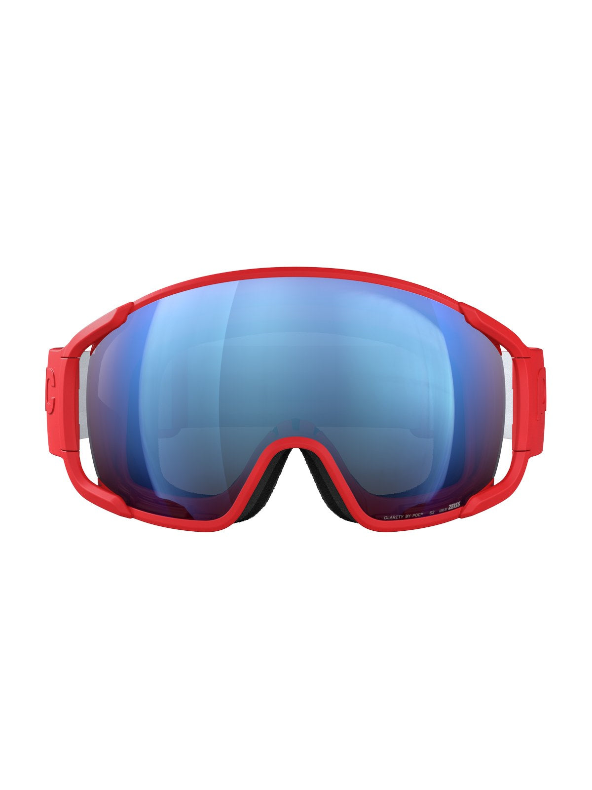 Gogle narciarskie POC Zonula Wide Fit - Prismane Red/Partly Sunny Blue