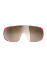 Załaduj obraz do przeglądarki galerii, Okulary rowerowe POC Aspire - Actinium Pink Transl. | Clarity Trail Brown Silver Mirror cat. 2

