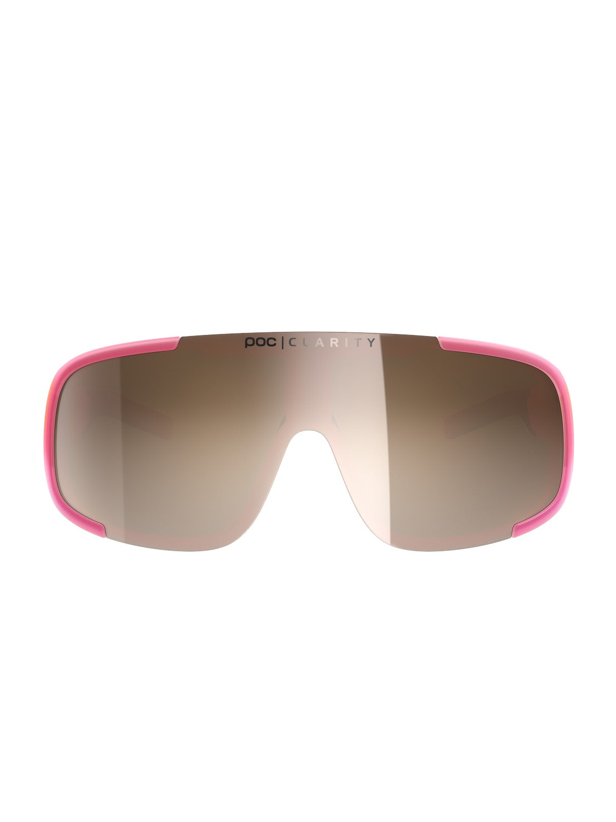 Okulary rowerowe POC Aspire - Actinium Pink Transl. | Clarity Trail Brown Silver Mirror cat. 2