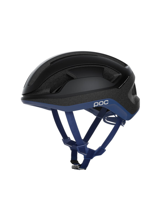 Załaduj obraz do przeglądarki galerii, Kask rowerowy POC Omne Lite - Ur. Black/Lead Blue Matt
