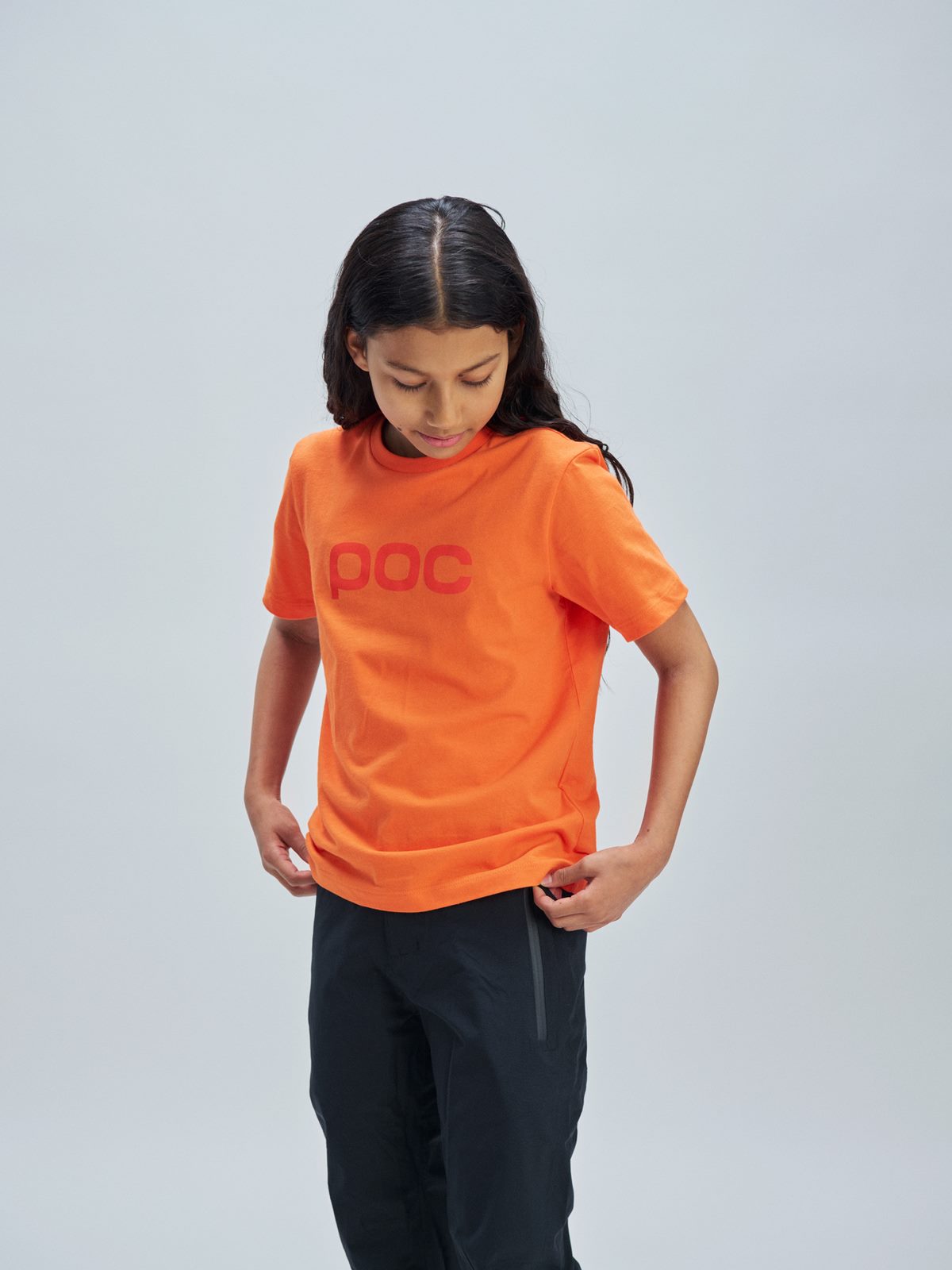 Koszulka POC Tee Jr - Zink Orange