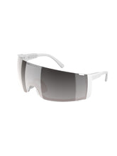 Załaduj obraz do przeglądarki galerii, Okulary rowerowe POC Propel - Hydr. White | Clarity Road Violet Silver Mirror Cat 3
