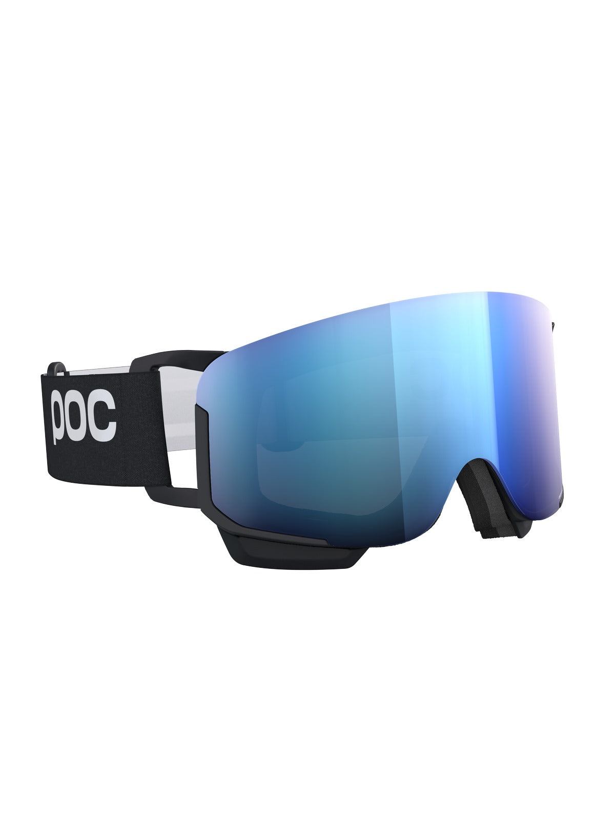 Gogle narciarskie POC Nexal Mid Wide Fit - Ura. Black/Pt. Sunny Blue